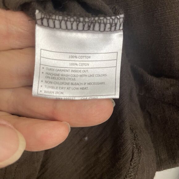 Ariat Equestrian Tee Shirt Women XL Brown Horse and Hound Graphic Horse Girl - Picture 7 of 8